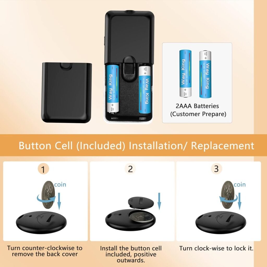 Lost Remote Finder, Remote Control Finder Locator with LED Light | 131ft RC Range Key Finder Locator Making Noise, Find My Keys Device with 4 Remote Retriever Tags | Key Tracker, Keychain Key Finder Lost Remote Finder, Remote Control Finder Locator with LED Light | 131ft RC Range Key Finder Locator Making Noise, Find My Keys Device with 4 Remote Retriever Tags | Key Tracker, Keychain Key Finder