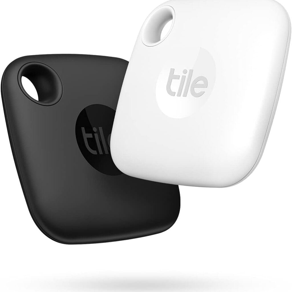 Tile Mate 2-Pack. Bluetooth Tracker, Keys Finder and Item Locator for Keys, Bags and More; Up to 250 ft. Range. Water-Resistant. Phone Finder. iOS and Android Compatible.